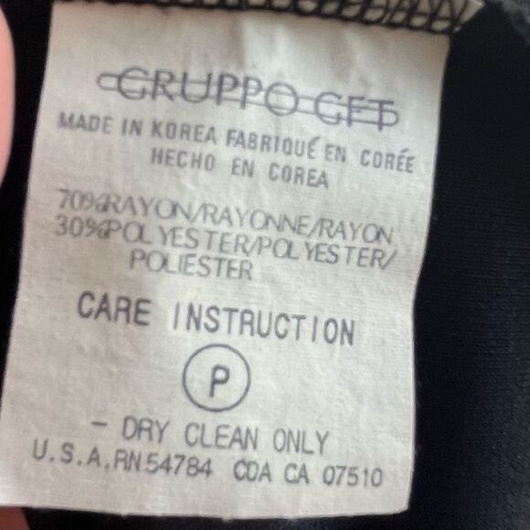 Emanuel Ungaro Womens Pull On Rayon Dress Pants, Size Large NWT - Picture 5 of 5